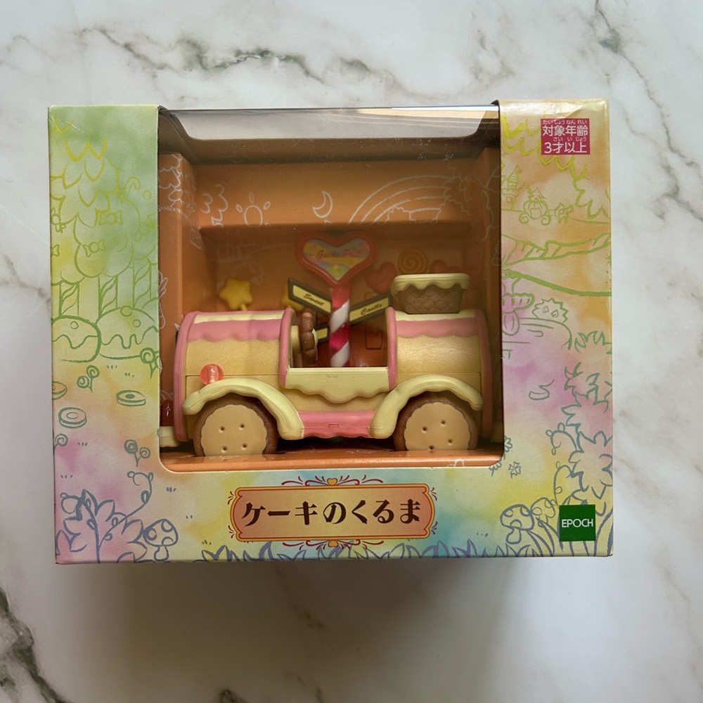 Sylvanian Families Cake Car F-09